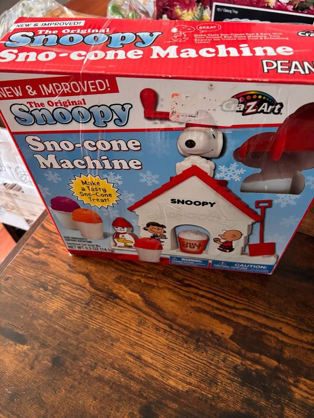 Cra-Z-Art The Original Snoopy Sno-Cone Machine